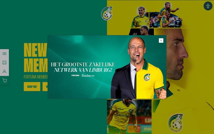 Screenshot of fortunasittard.nl