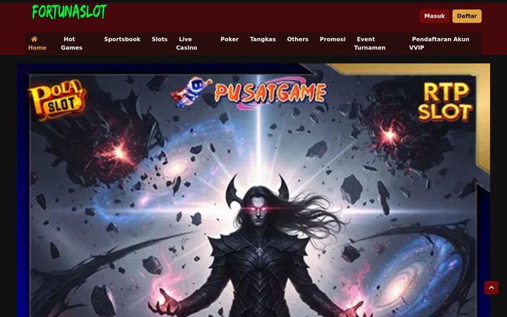 Screenshot of fortunaslot.org