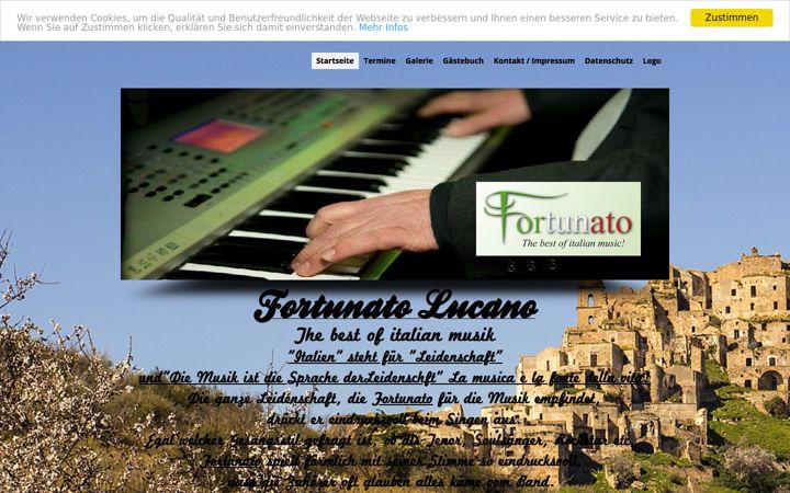 Capture d'écran de fortunato-lucano.de