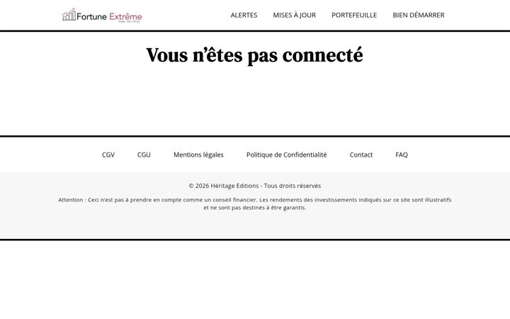 Screenshot of fortune-extreme.com