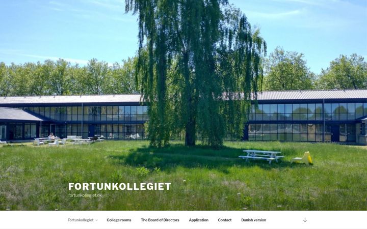 Screenshot of fortunkollegiet.dk
