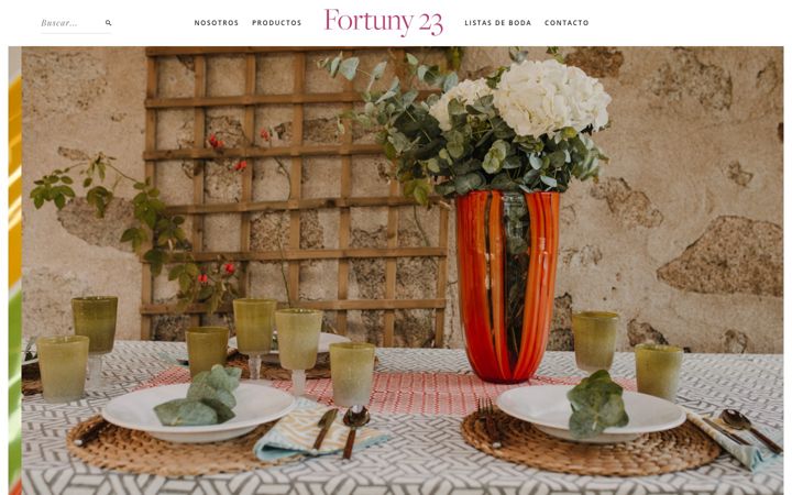 Screenshot of fortuny23.es