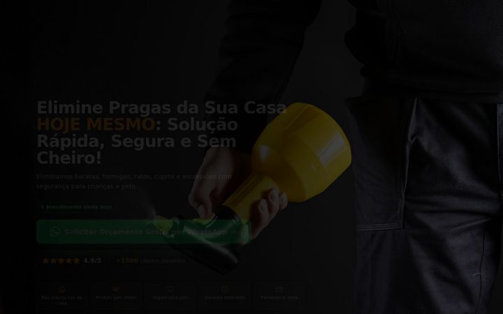 Screenshot of fortvenenodedetizadora.com.br