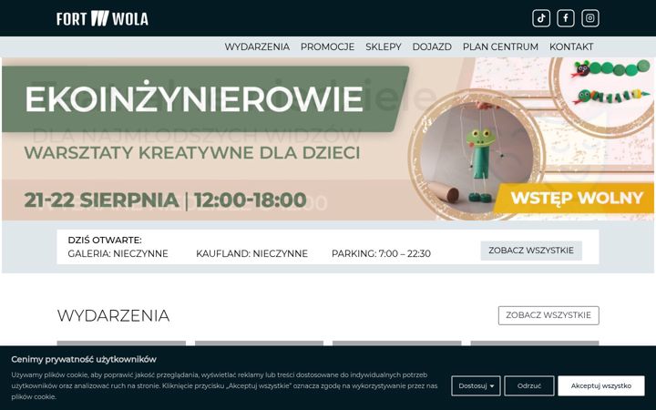 Screenshot of fortwola.pl
