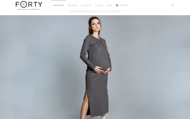 Screenshot of fortymaternity.com