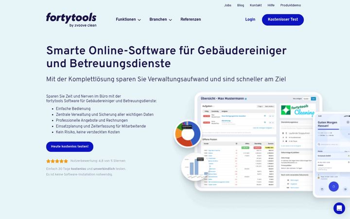 Screenshot of fortytools.com