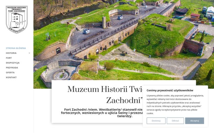 Screenshot of fortzachodni.pl