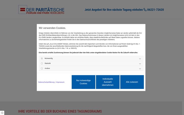 Screenshot of forum-am-park.de