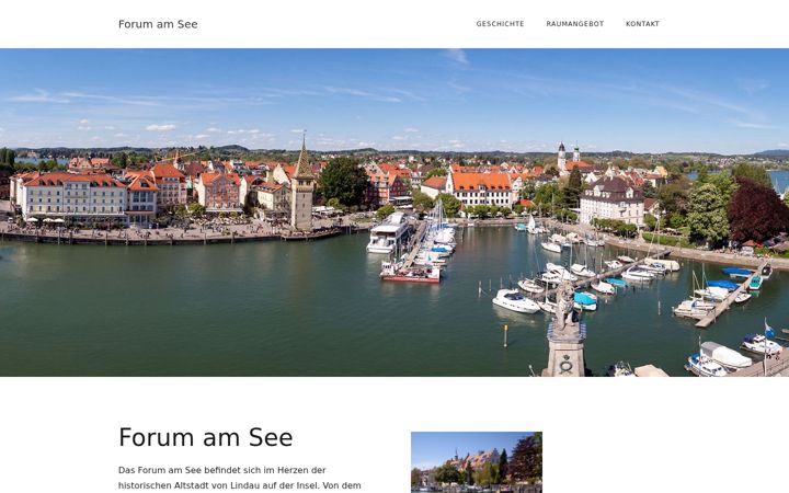 Screenshot of forum-am-see.de