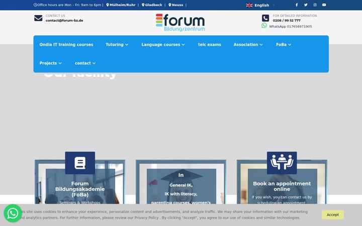 Screenshot of forum-bz.de