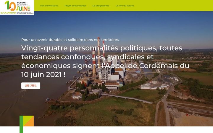 Screenshot of forum-des-possibles.fr