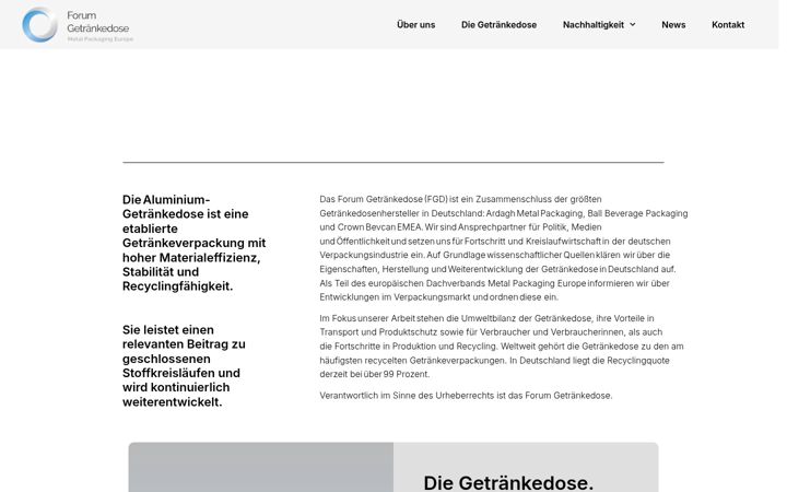 Screenshot of forum-getraenkedose.de