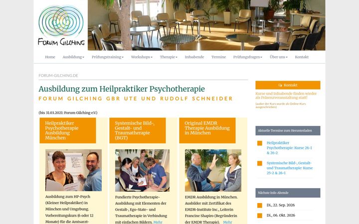 Screenshot of forum-gilching.de