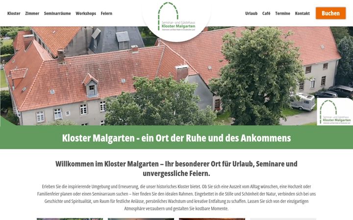Screenshot of forum-kloster-malgarten.de