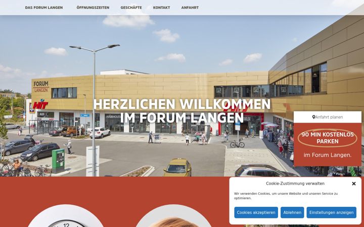 Screenshot of forum-langen.de