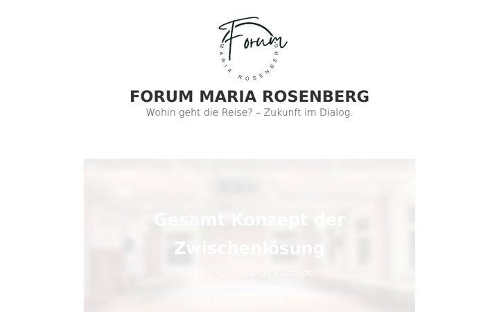 Screenshot of forum-mariarosenberg.de