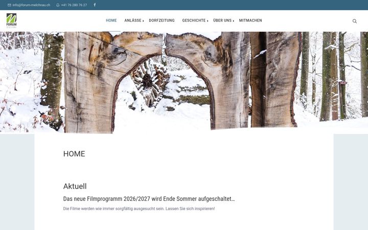Screenshot of forum-melchnau.ch