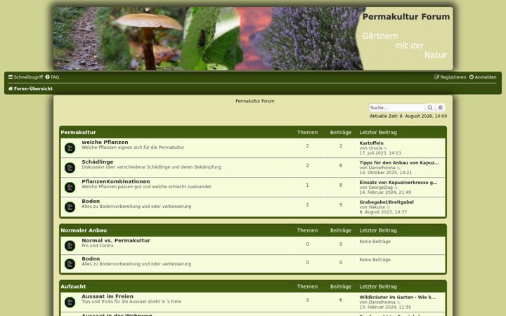 Screenshot of forum-permakultur.de