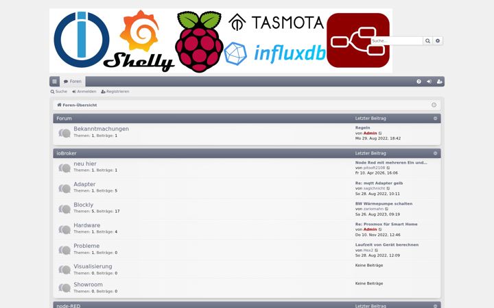 Screenshot of forum-smart-home.de