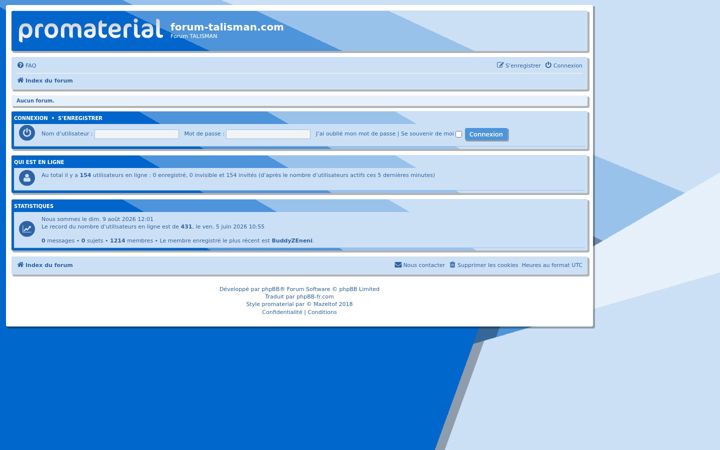 Screenshot of forum-talisman.com
