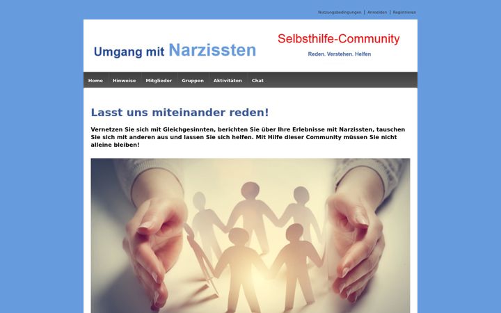 Screenshot of forum-umgang-mit-narzissten.de