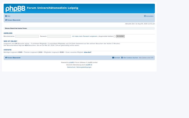 Screenshot of forum-uml.de