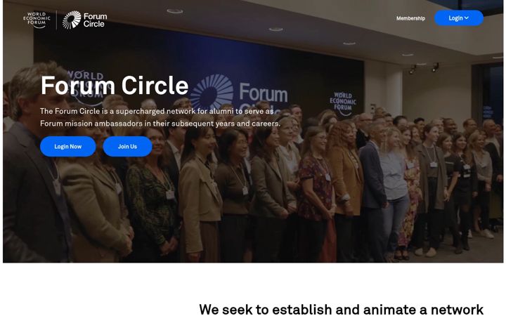 Screenshot of forumcircle.org