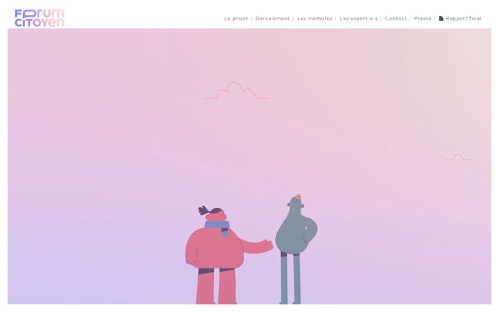 Screenshot of forumcitoyen.ch