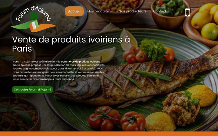 Screenshot of forumdadjame.fr