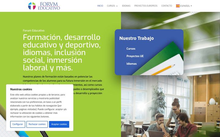 Screenshot of forumeducativo.eu