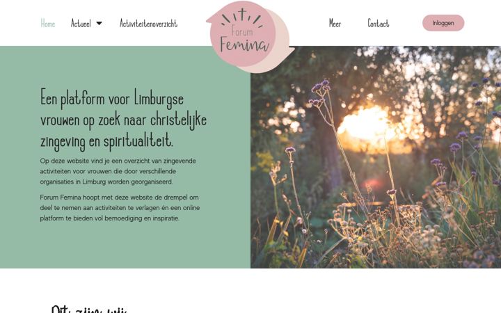 Screenshot of forumfemina.nl
