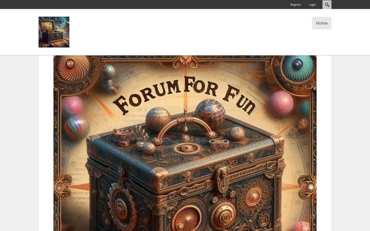 Screenshot of forumforfun.com