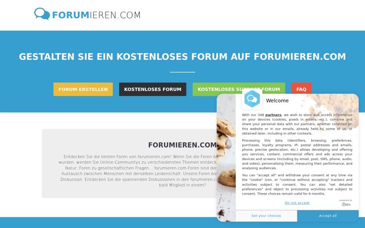 Skärmbild av forumieren.com