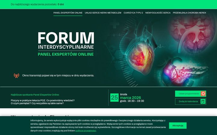 Screenshot of foruminterdyscyplinarne.pl