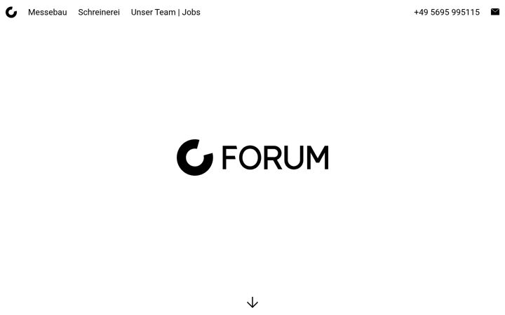 Screenshot of forummessebau-schreinerei.de