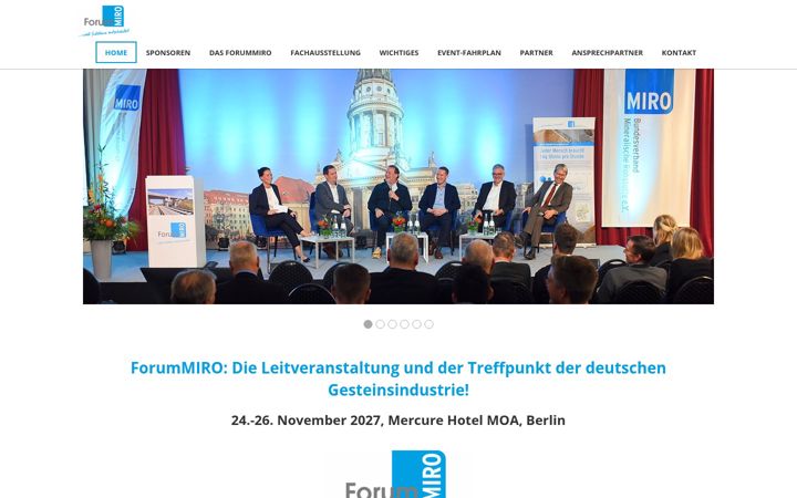 Screenshot of forummiro.de
