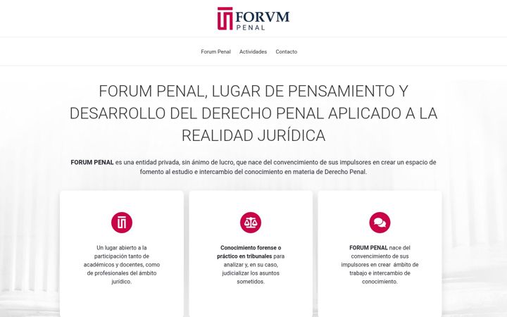Screenshot of forumpenal.com