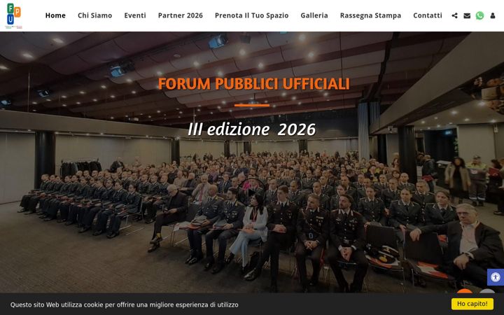 Screenshot of forumpubbliciufficiali.it