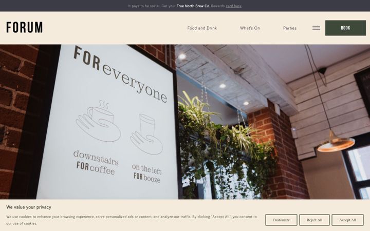 Screenshot of forumsheffield.co.uk