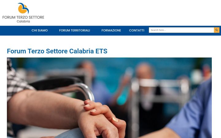 Ekrano kopija forumterzosettorecalabria.it