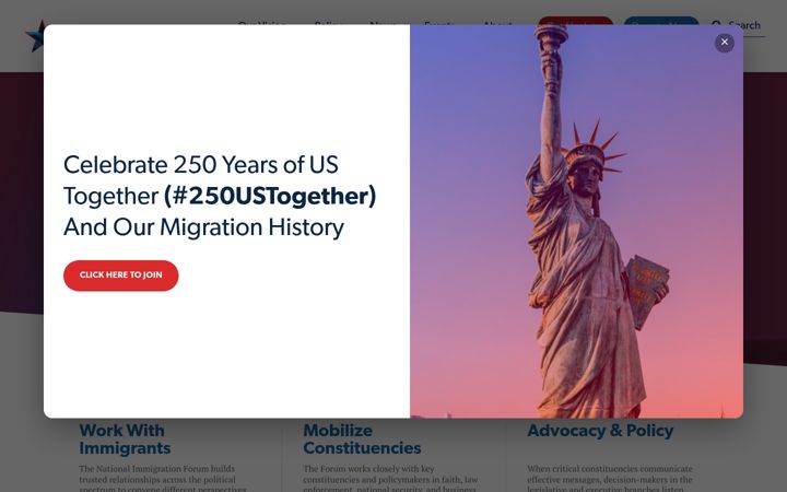 Screenshot of forumtogether.org