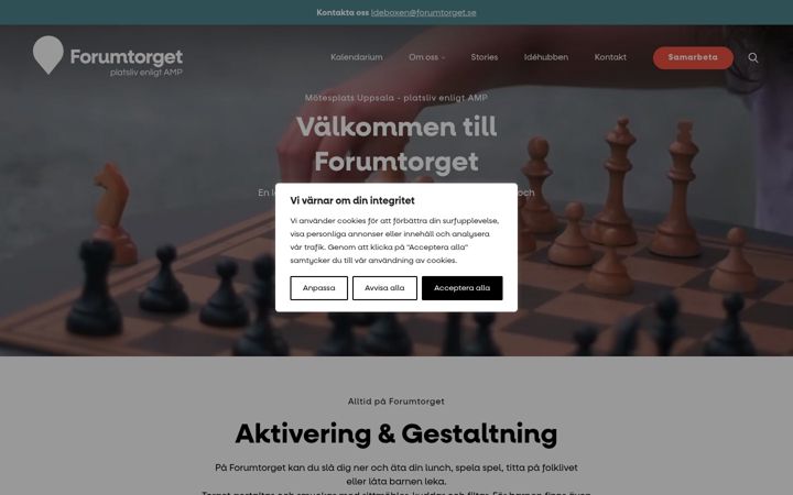 Screenshot of forumtorget.se