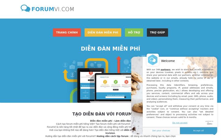 Screenshot of forumvi.com