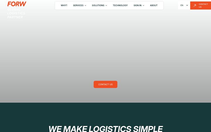 Screenshot of forw.com
