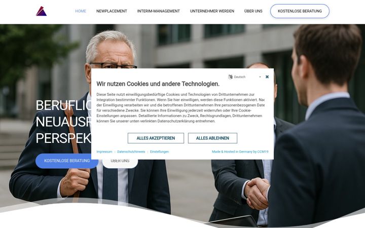 Screenshot of forward2030.de