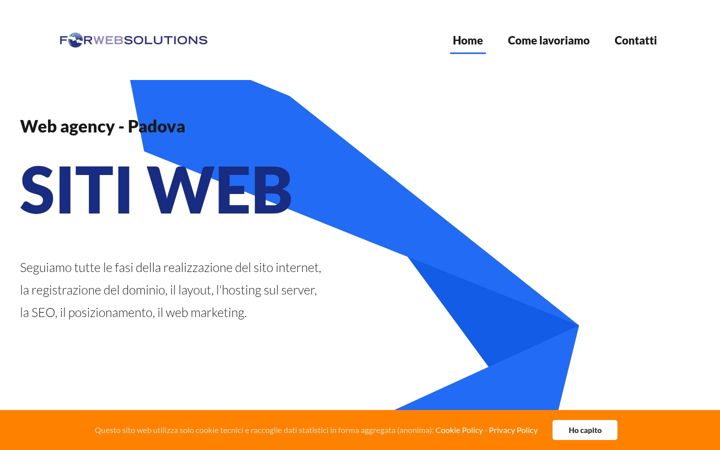 Screenshot of forwebsolutions.com