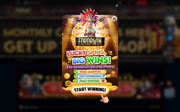 Screenshot of forwin777.website
