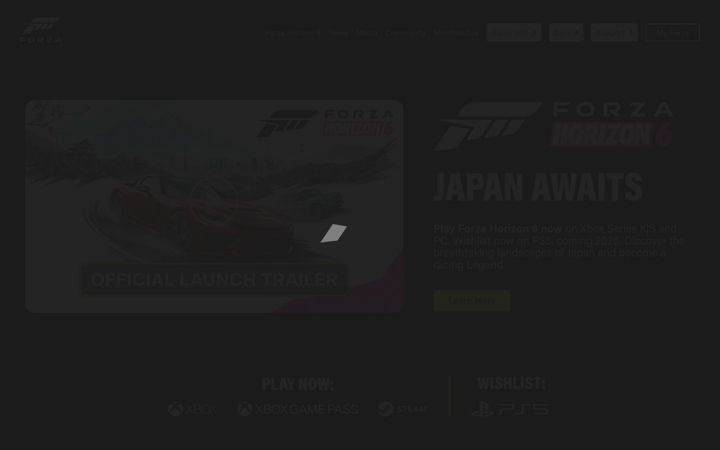 Screenshot ta' forza.net