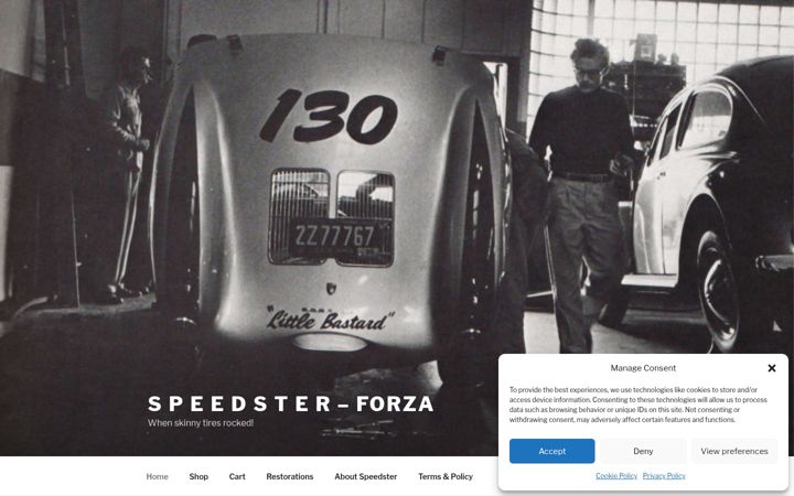 Screenshot of forza.no