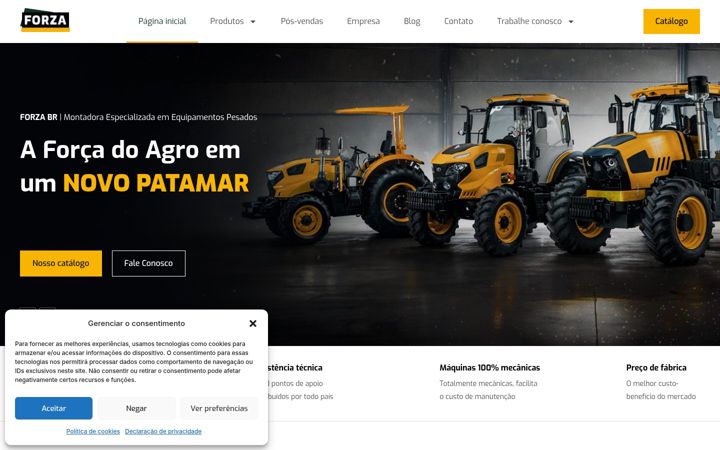 Ekrānuzņēmums no forzabr.com.br